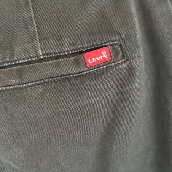 Levi’s baggy trousers black pants waist 25 length 29 grunge neutral minimalist - Picture 4 of 9